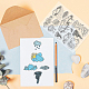 BENECREAT Weather Themed Transparent Stamp DIY-WH0167-56-1032-5