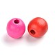 Dyed Natural Wood Beads TB232Y-2