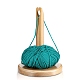 木糸ホルダー  穴付き毛糸ホルダーフレーム  かぎ針編み糸かせを編むための糸糸スタンドホルダー  バリーウッド  135x185mm PW-WG69938-01-2
