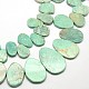 Nuggets Natural Amazonite Graduated Beads Strands G-F214-07-1
