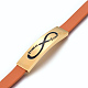 PU Leather Watch Bands WACH-F052-01GP-4