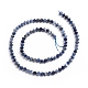Natural Sodalite Beads Strands G-E560-E01-4mm-2