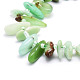 Chapelets de perles en opale vert naturel G-E569-O14-3