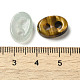 Breloques de connecteur de pierres précieuses mélangées G-K354-10-3