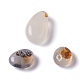 Perles d'agate dendritique naturelle G-O188-08-2