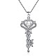 Fashion Brass Pendant Necklaces NJEW-BB26598-1