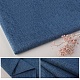 Tissu en lin imitation polyester DIY-WH0199-16N-1