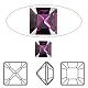 Cabujones de Diamante de imitación cristal austriaco 4428-1.5mm-204(F)-1