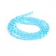 Faceted Rectangle Glass Beads Strands GLAA-J065-A14-2