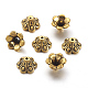 Tibetische Perlen Kappen & Kegel Perlen X-GLF1059Y-1