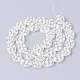 Chapelets de perles vernissées de millefiori manuelles LAMP-T005-20-2