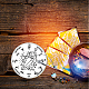 Creatcabin pendolo bordo rabdomanzia collana divinazione kit fai da te DIY-CN0001-78-6
