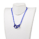 Personalized ABS Plastic Cable Chain Necklaces NJEW-JN02850-05-4