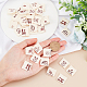 Nbeads 240Pcs 6 Style Cotton Sewing Labels FIND-NB0001-43-3