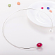 Glass Collar Necklaces NJEW-BB17034-A-9