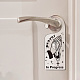 Acrylic Notice Door Hanger Sign AJEW-WH0501-010-6