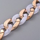 Handmade Imitation Gemstone Style Acrylic Curb Chains AJEW-JB00524-04-2