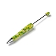 Penne con perline in plastica con motivo a trifoglio AJEW-P115-01A-2