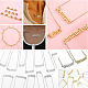 UNICRAFTALE 24Pcs 12 Style Constellations Charms 201 Stainless Steel Zodiac Link Connectors Constellations Pendants Jewelry Connector Charms 1.2mm Double Hole Necklace Pendant for Jewelry Making STAS-UN0027-46-6