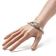 Geflochtene Kordel-Armbänder aus Rindslederimitat für Paare BJEW-JB06443-51