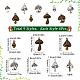 Подвески из сплава в тибетском стиле FIND-SC0003-53-2