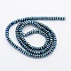 Grade A Electroplate Non-magnetic Synthetic Hematite Beads Strands X-G-N0014-4x2mm-01-2