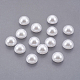 Cabujones de perlas de imitación de plástico ABS X-SACR-S738-9mm-Z9-1