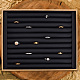 Vassoi espositori per anelli in legno a 10 slot RDIS-WH0002-23B-5