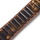 Bracelets perlés en cordon de jaspe avec régalite naturelle / jaspe impérial / sédiment marin BJEW-E351-03-5