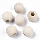 Natural Unfinished Wood Beads WOOD-Q038-15mm-1