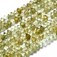 Natürlicher Granat Perlen Stränge G-F686-11-1