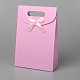Bolsas de regalo de papel con diseño bowknot de la cinta CARB-BP022-05-1