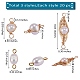 Conectores de enlaces de perlas de agua dulce cultivadas naturales de 60 Uds. 3 estilos FIND-SZ0001-95-2