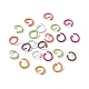 Spray Painted Iron Open Jump Rings IFIN-D088-01C-1