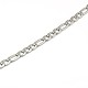 Fashionable 304 Stainless Steel Figaro Chain Necklaces for Men STAS-A028-N017P-2