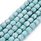 Cuisson opaque de perles de verre peintes EGLA-N006-008-A-2