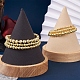 Set di braccialetti elastici con perline rotondi in ematite naturale spritewelry 6 pz 6 BJEW-SW0001-01-6