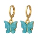 Glitter Powder Butterfly Jewelry Sets SJEW-JS01113-02-6