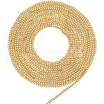 Pandahall elite 5 metro catene di torsione in ottone catene di cordoli dimensioni 3x2mm catena di gioielli d'oro