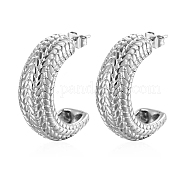 Серьги-гвоздики из нержавеющей стали марки 304 AP9036-2