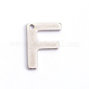 Подвески-буквы из нержавеющей стали 304 STAS-O072-F