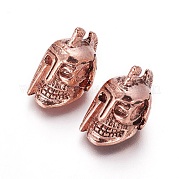 Сплавочные овальные бусины тибетского стиля  PALLOY-F224-15ARG