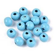 Круглые бусины из натурального дерева схима WOOD-A018-6mm-09