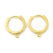 Brass Hoop Earrings EJEW-L211-012C-G