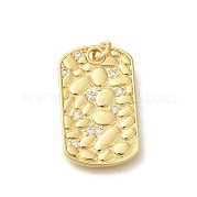 Реечное покрытие латунь с подвесками из кубического циркония KK-Z086-38G