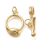 Латуни Переключить застежками KK-M298-06G