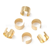 Серьги-клипсы из нержавеющей стали 304 STAS-H152-02G