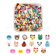 24g de d&eacute;coration d'ongles en p&acirc;te polym&egrave;re faite &agrave; la main CLAY-YW0001-17B