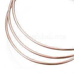 Круглая медная проволока для изготовления ювелирных изделий&nbsp;CWIR-ZX002-1.0mm-R