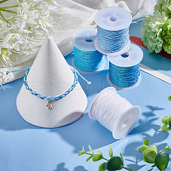 4 рулон плетеного шнура из полиэстера 4 цветов&nbsp;WCOR-AR0001-04B